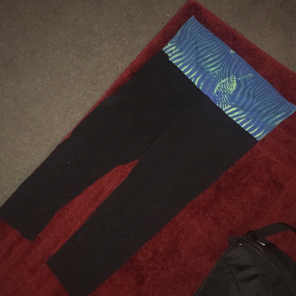 Black Yoga capris